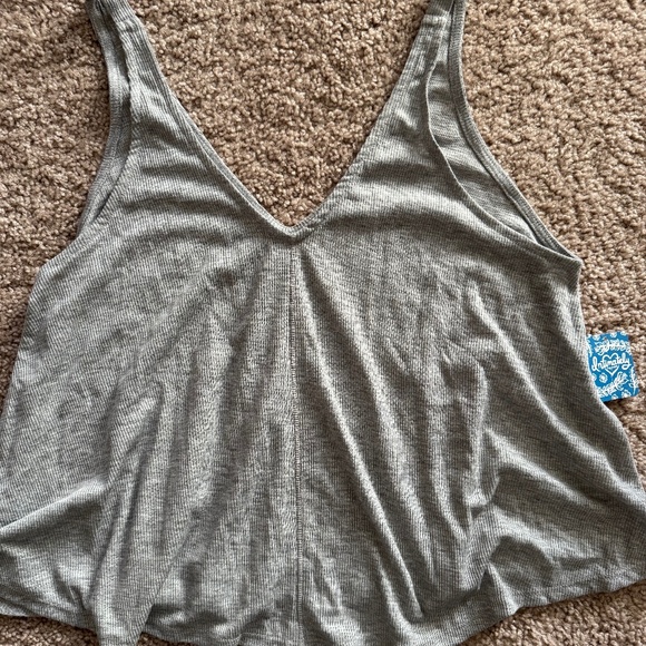 Free People Intimates Grey Tank - Picture 1 of 3
